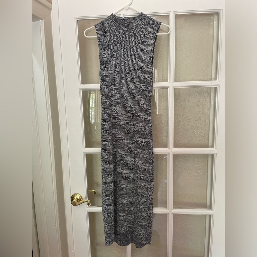 Anthropologie ribbed midi dress